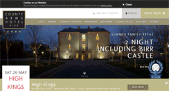 Desktop Screenshot of countyarmshotel.com