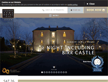 Tablet Screenshot of countyarmshotel.com